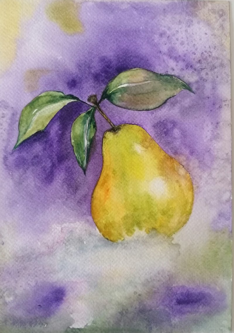 Pear, Painting Zorica Bugarski