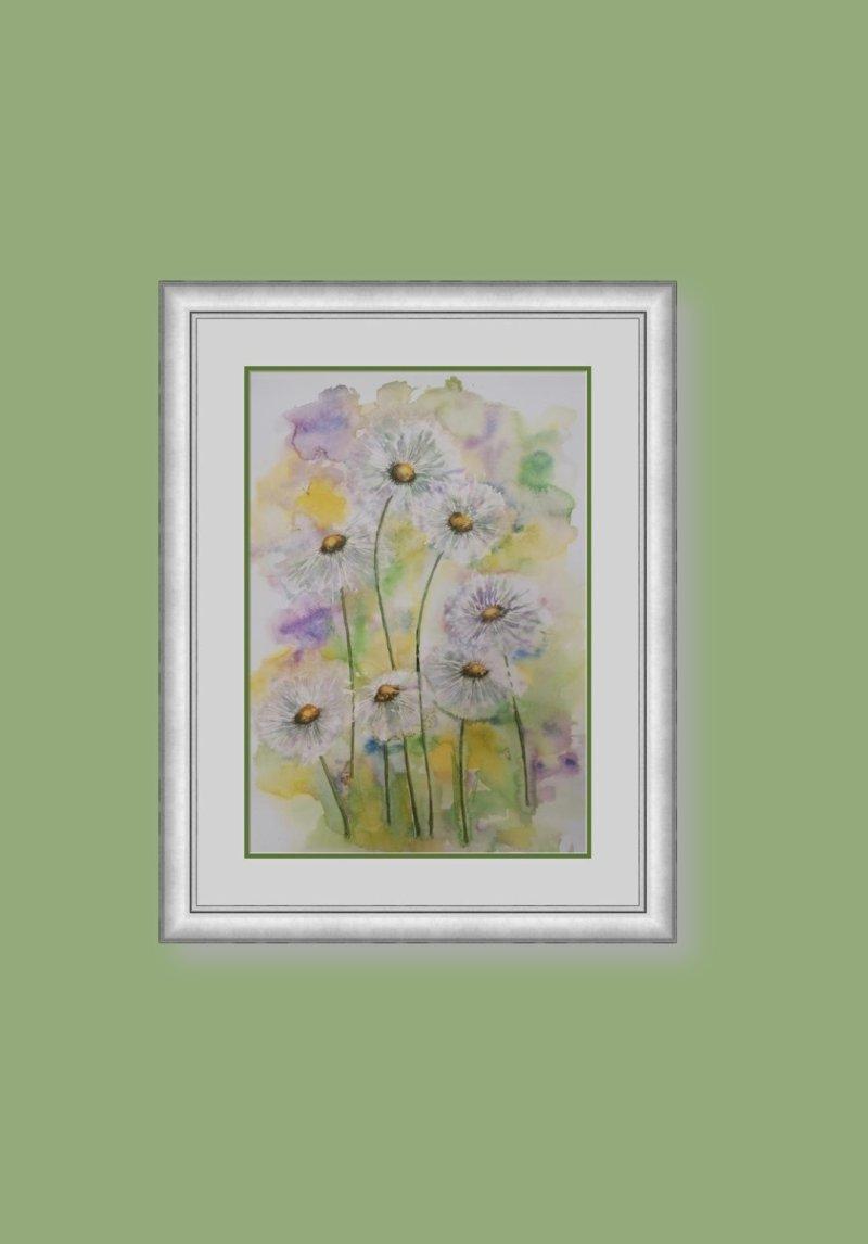 Dandelion, Painting Zorica Bugarski