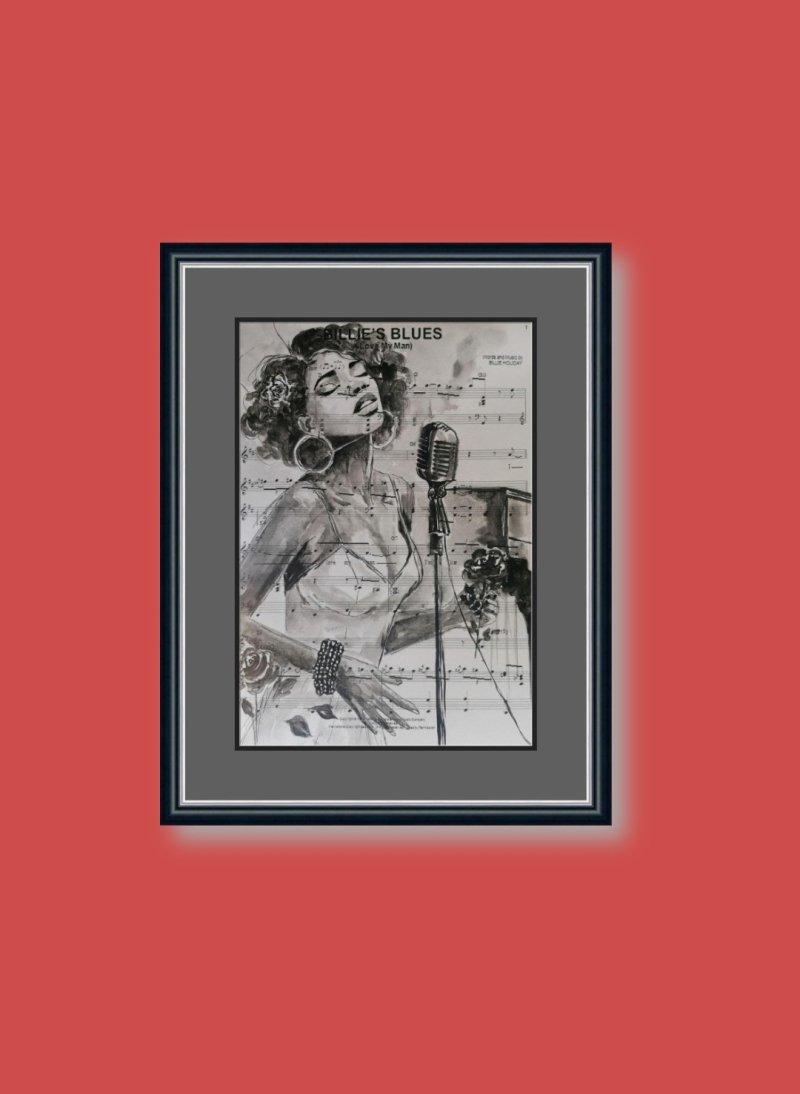 Blues, Painting Zorica Bugarski