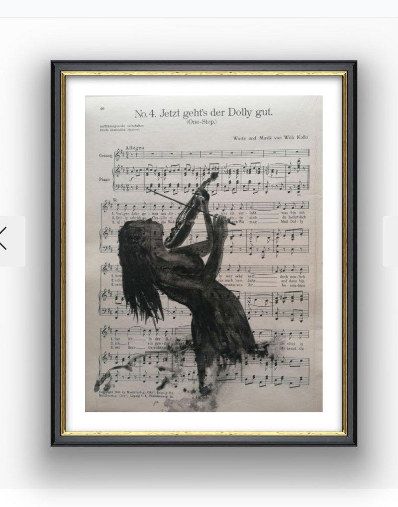 Zvuk violine, Slika Zorica Bugarski