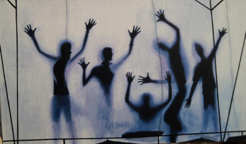 Experience - behind the screen, Painting Dragan Živanović