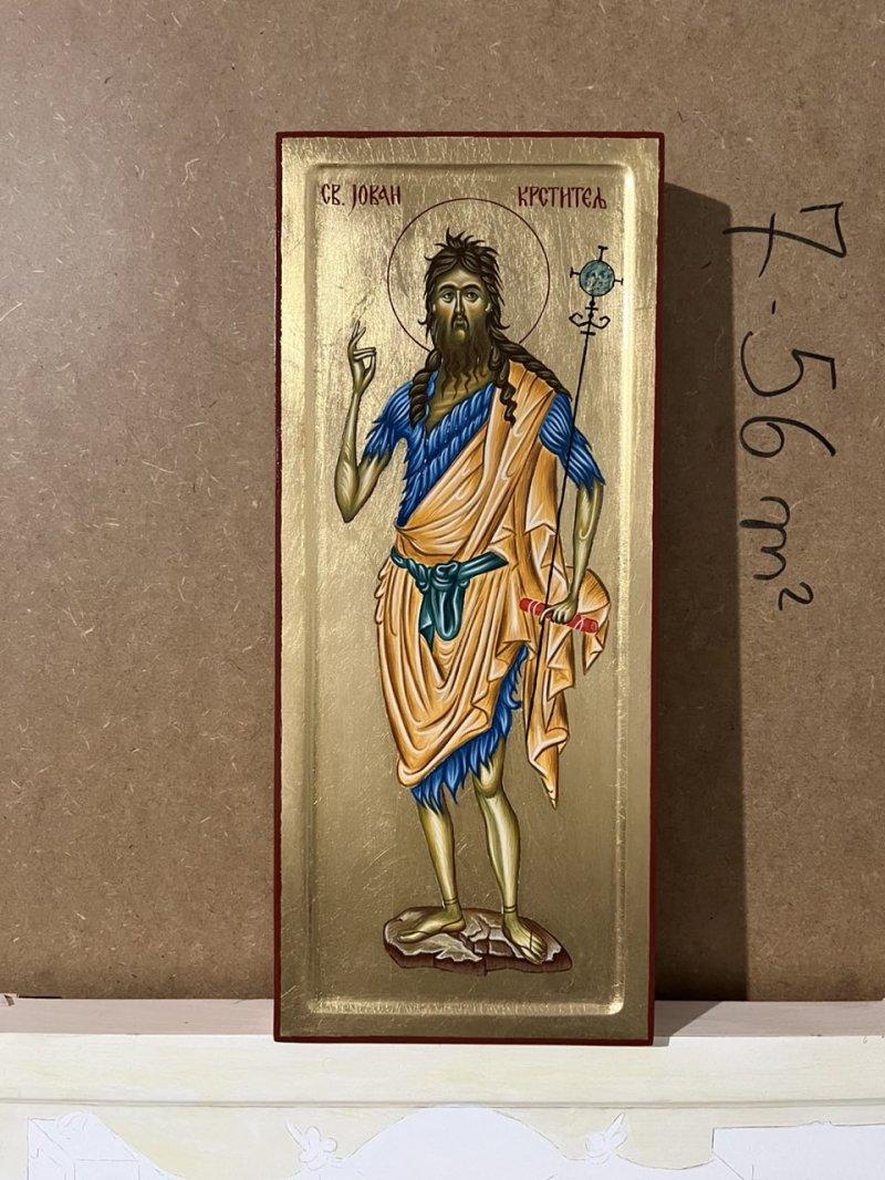 Saint John the Baptist, Painting Dunja Stanimirović