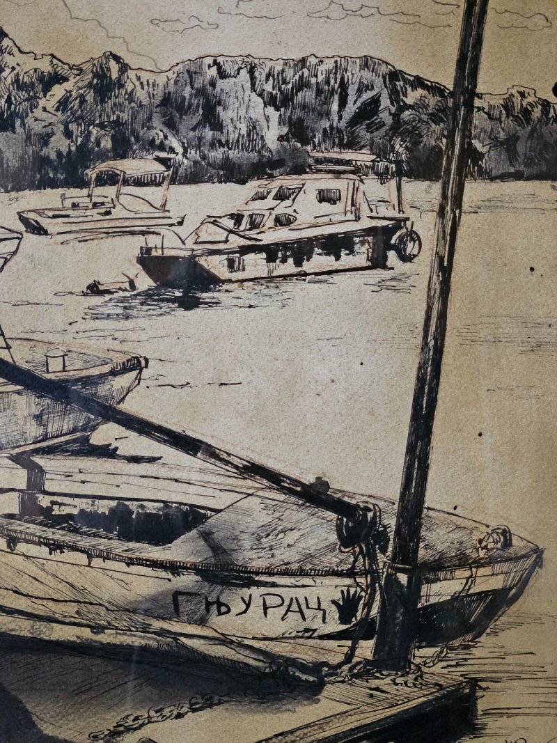 Diver, Drawing Sandra Ninić Petrić