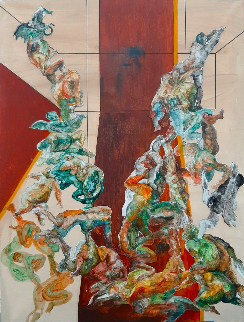 The fall of the damned, Painting Sandra Ninić Petrić