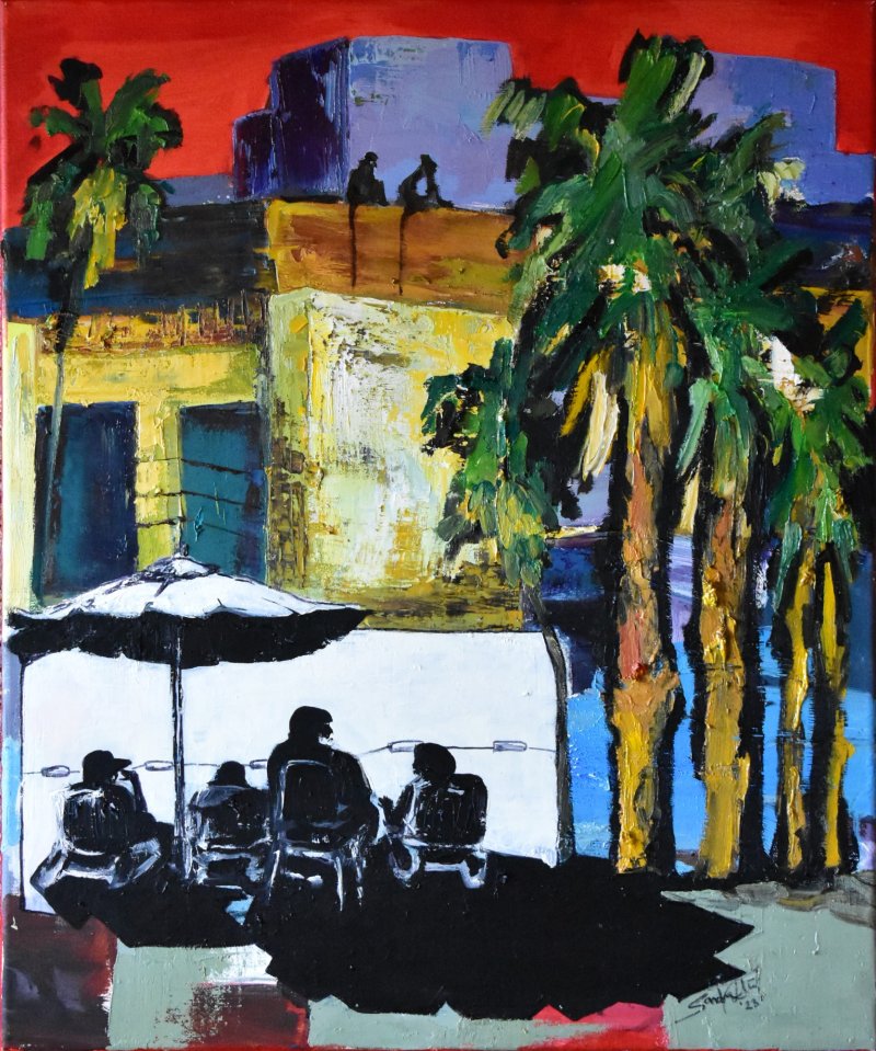 Vacation, Painting Sandra Ninić Petrić