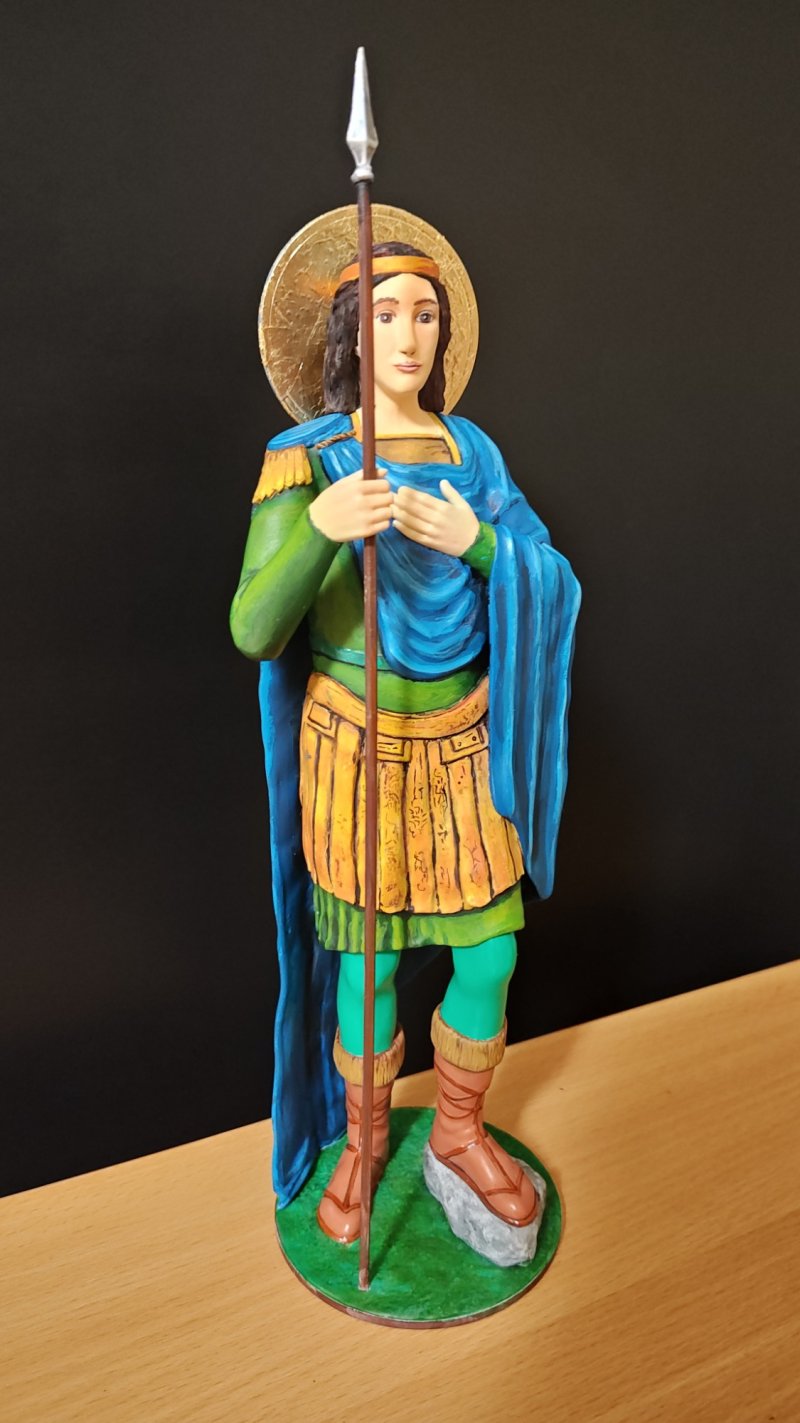 Sveti Dimitrije, Skulptura Strahinja Stepic