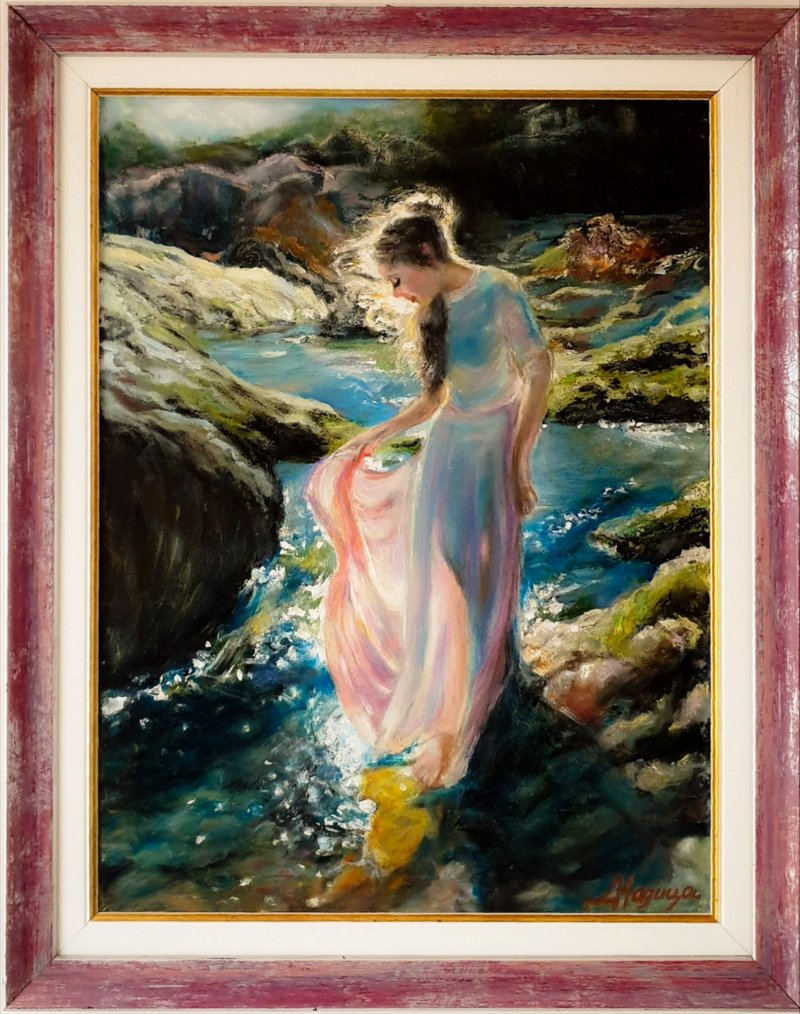 The Girl, Painting Nadica Dragusev