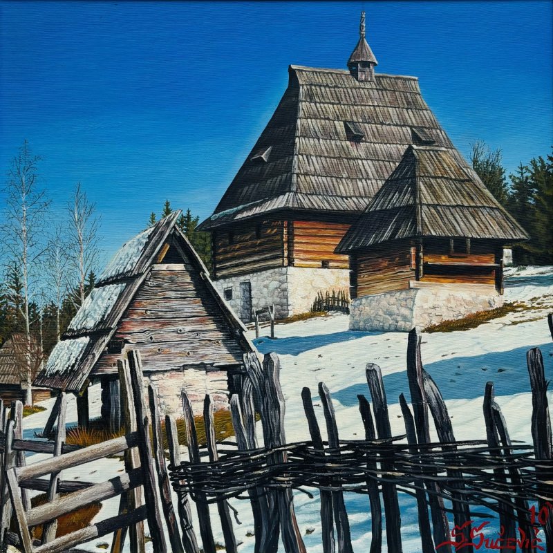 Sirogojno, Painting Stevan Sucevic
