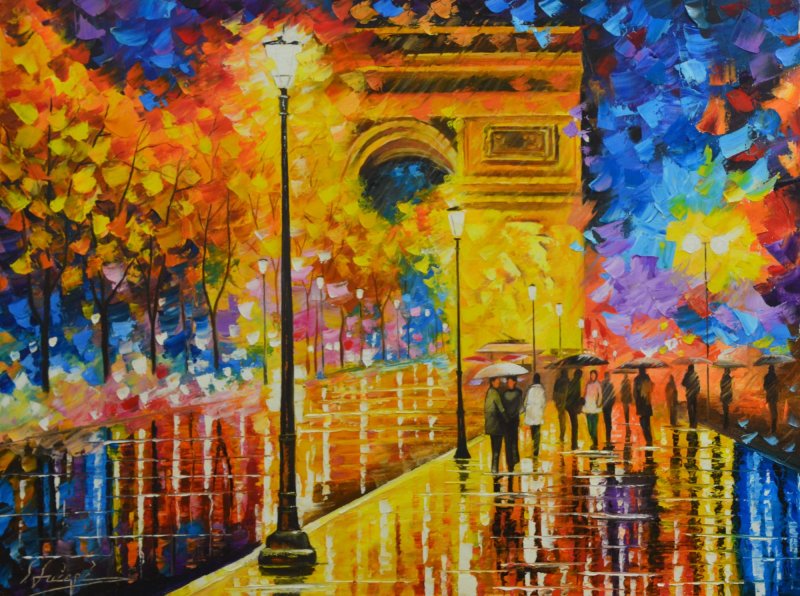 Paris, Painting Stevan Sucevic