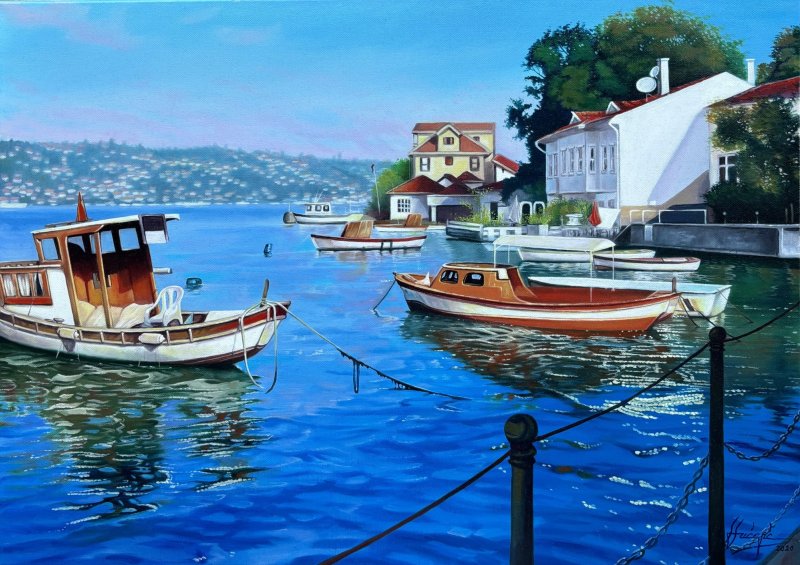 Boats in port