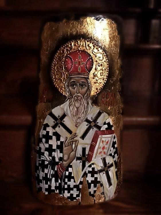 Basil of Ostrog, Painting Nevena Sokolovic Ignjatovic