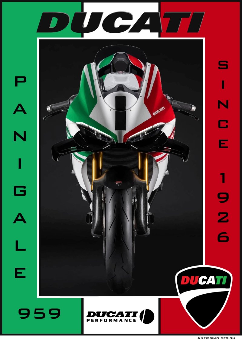 DUCATI, Digital Art ZORAN ILIEVSKI