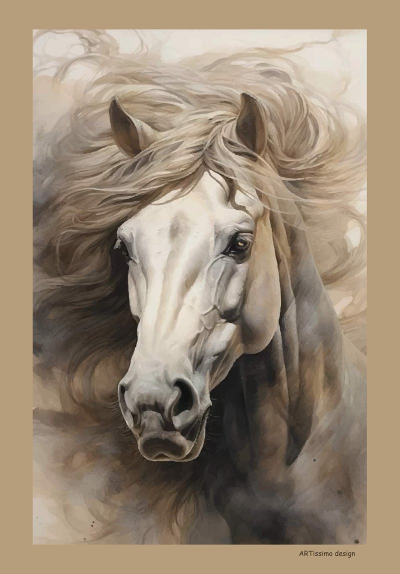Horse 3, Digital Art ZORAN ILIEVSKI