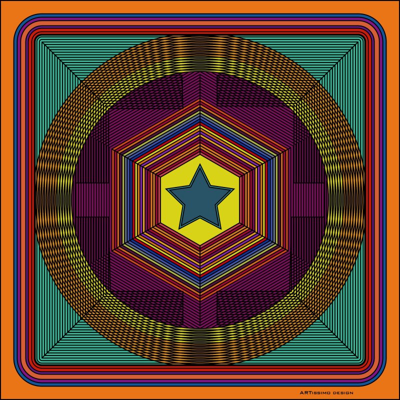 Geo Trans 6, Digital Art ZORAN ILIEVSKI
