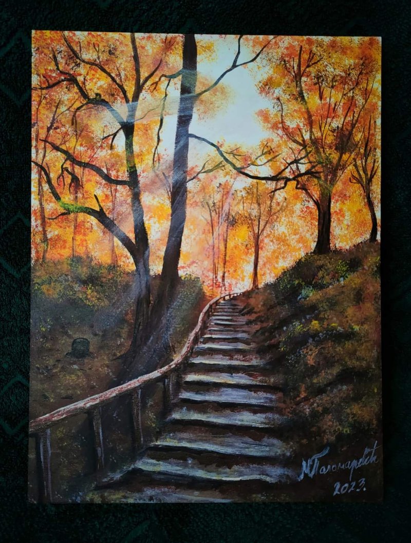 Go, Painting Marina Palamarević
