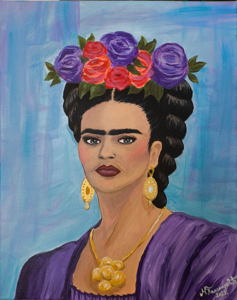 Frida Kahlo, Painting Marina Palamarević