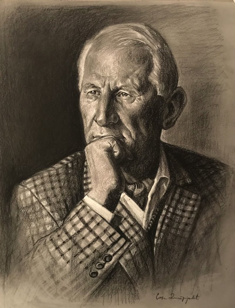 portret Matije Beckovica, Crtež Sanja Dimitrijevic