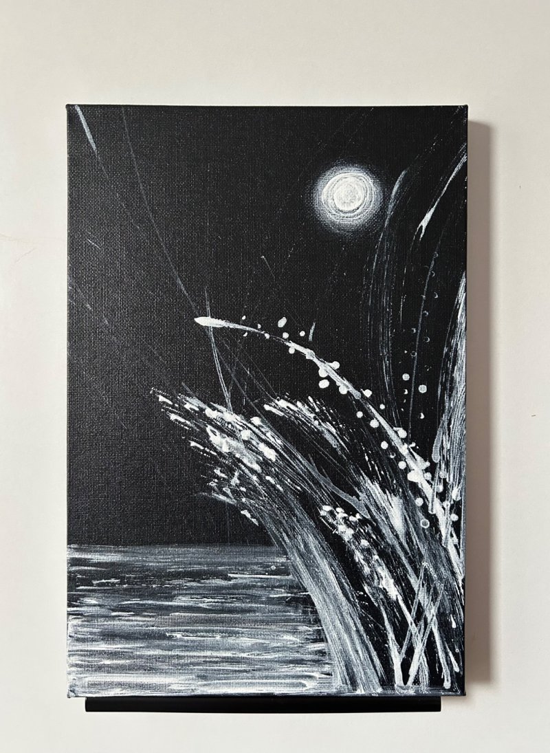 Playing in the Moonlight, Painting Magdalena Nikolic