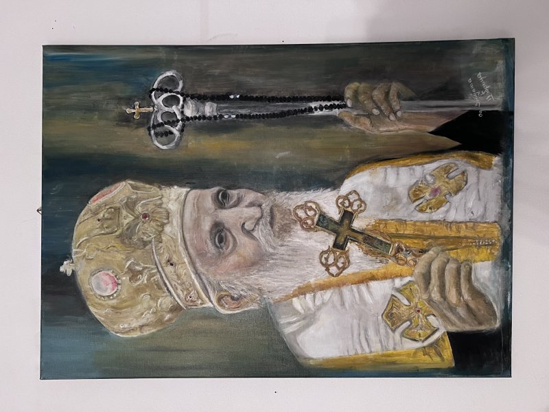 Patrijarch Pavle, Painting Atelier Zmijanjski Vez