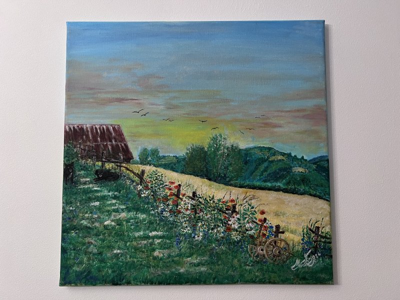 Landscape of Zmijanje, Painting Atelier Zmijanjski Vez