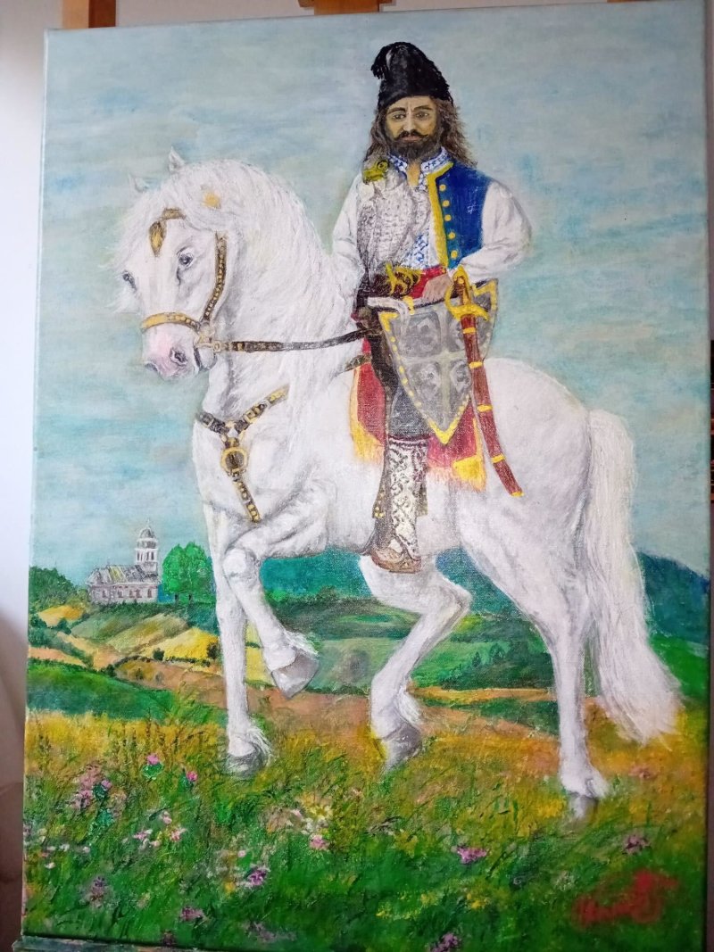 Rajko from Zmijanje, Painting Atelier Zmijanjski Vez