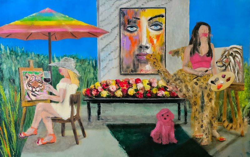 Art is my passion, Painting Nemanja Petric