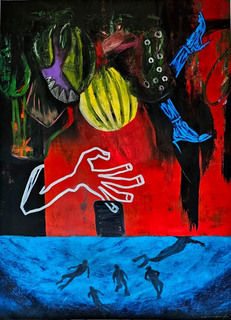 Theater 12J, Painting Nemanja Petric