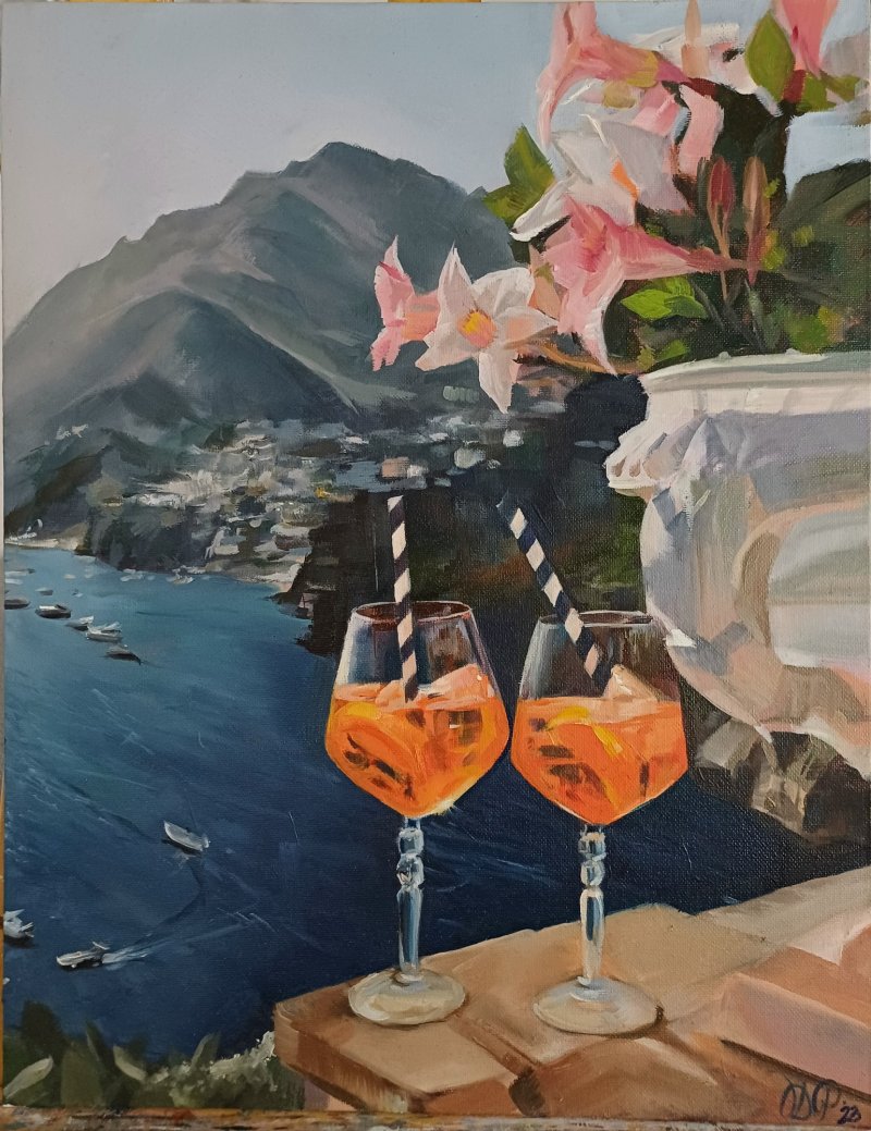Aperol View, Painting Darija Provic