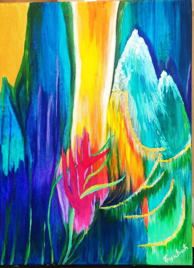 Abstract, Painting Ljubica Bukvic