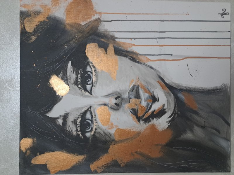 Girl, Painting Jasna Milic