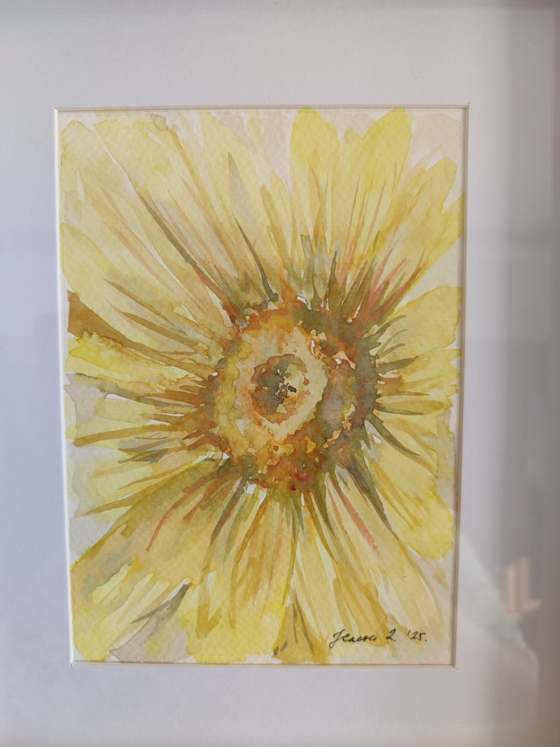 Golden day, Painting Jelena Dugandzija
