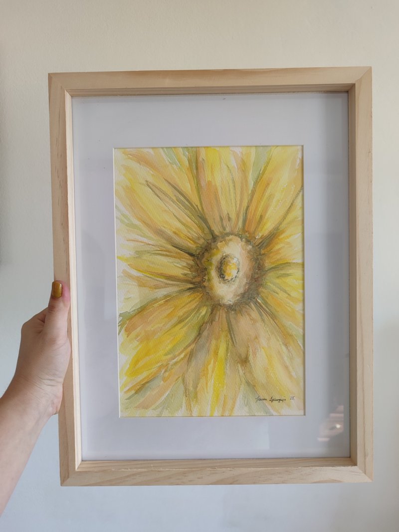 Golden day, Painting Jelena Dugandzija