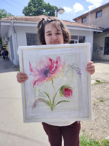 Cvetanje, Slika Jelena Dugandžija