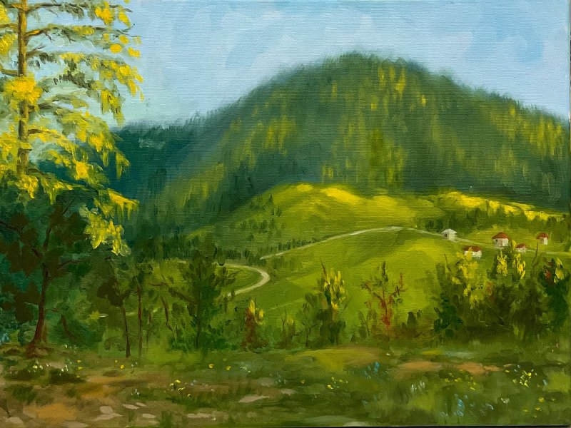 Nostalgia, Painting Katarina Vujnovic