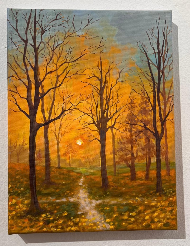 Day retires, Painting Katarina Vujnovic