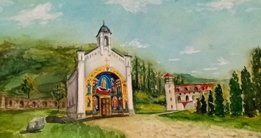 Manastir Dobrun, Slika Katarina Vujnovic
