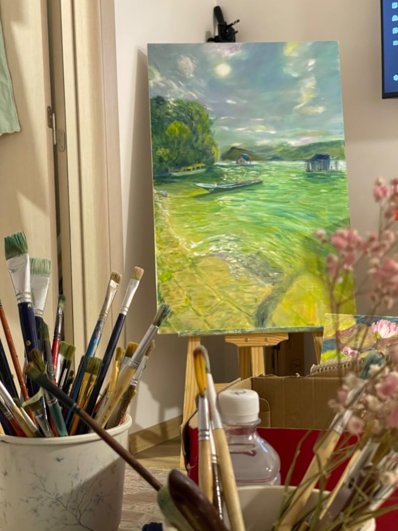 Perucac - Serbia, Painting KSENIIA  Stafeeva
