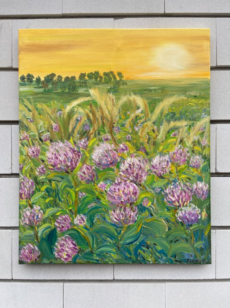 Clover, Painting KSENIIA  Stafeeva