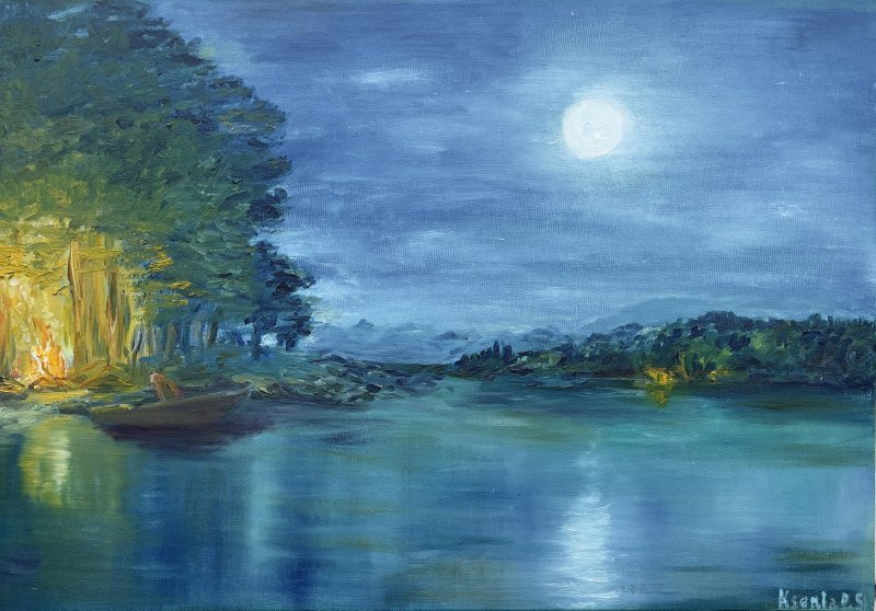 Nocna vatra, Slika KSENIIA  Stafeeva
