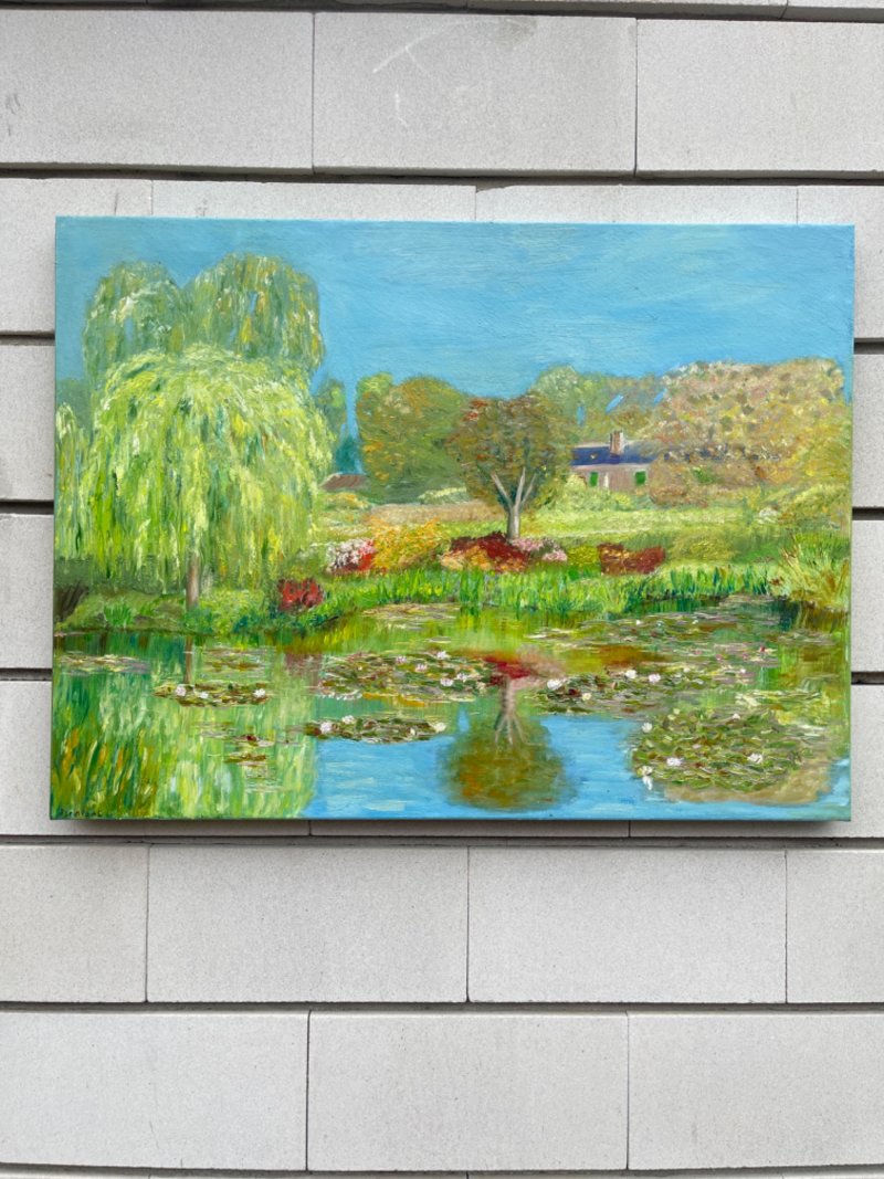 House of the artist Monet, Painting KSENIIA  Stafeeva