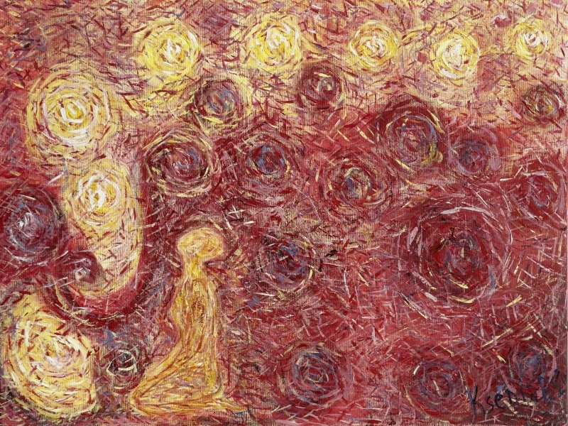 The present moment, Painting KSENIIA  Stafeeva