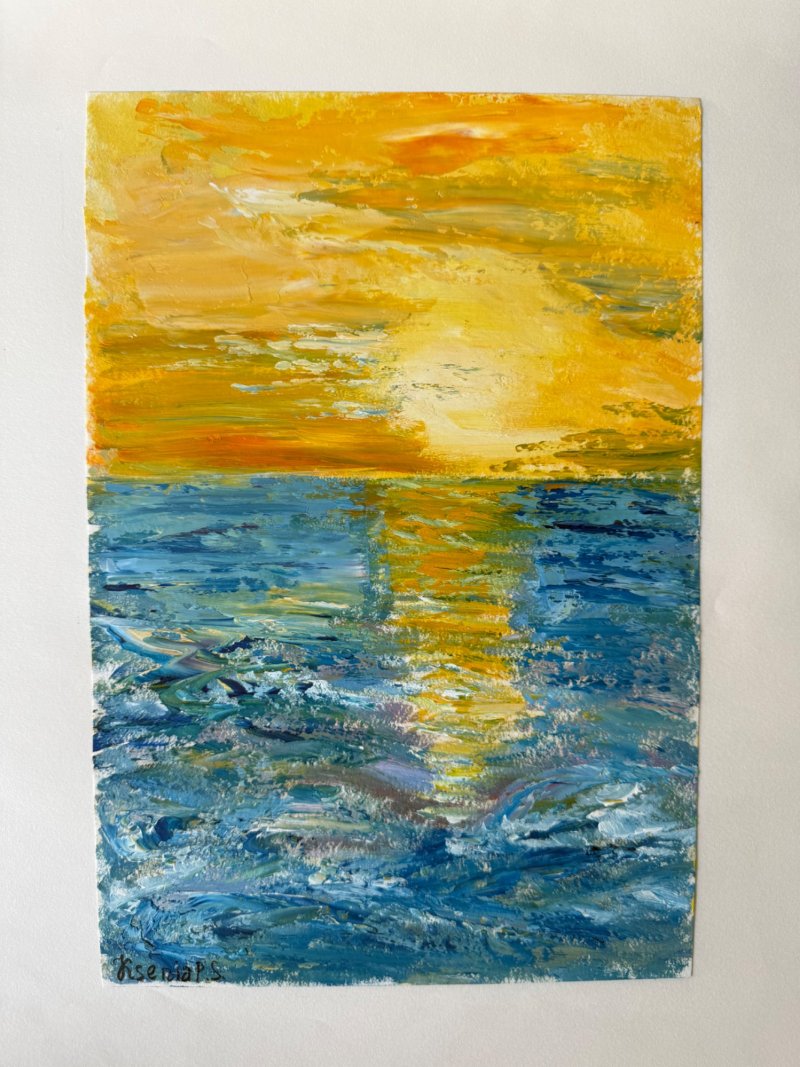 Sunny Path, Painting KSENIIA  Stafeeva
