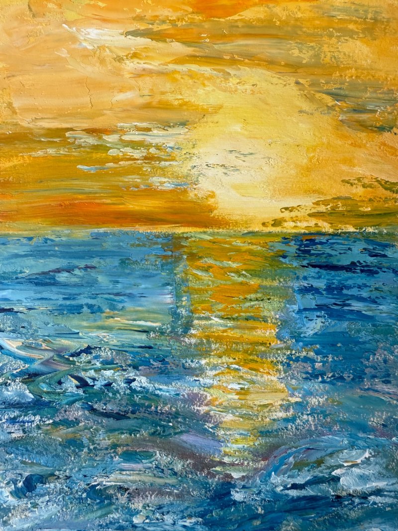 Sunny Path, Painting KSENIIA  Stafeeva