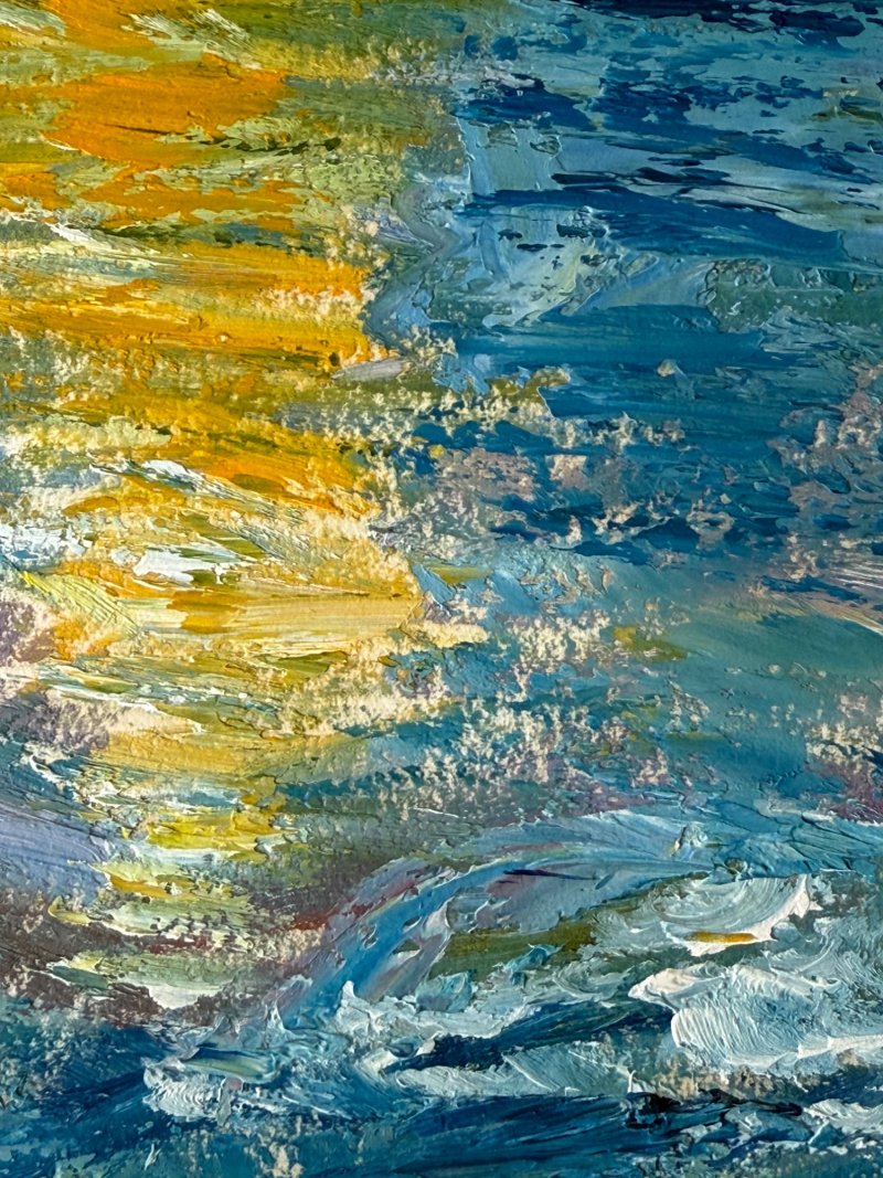 Sunny Path, Painting KSENIIA  Stafeeva