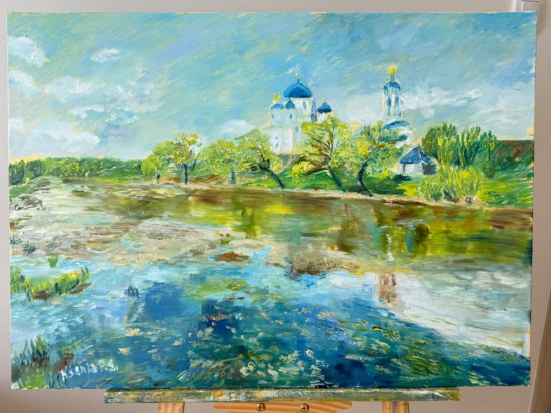 Easter, Painting KSENIIA  Stafeeva