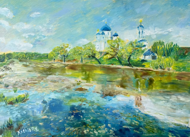 Easter, Painting KSENIIA  Stafeeva