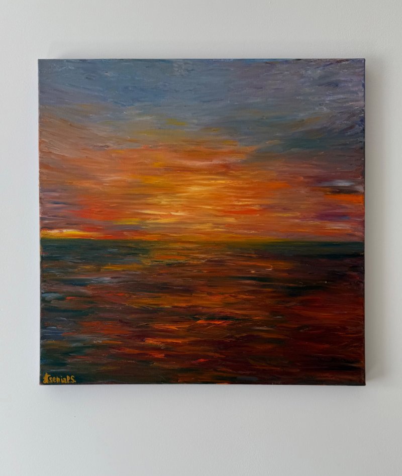 passionate sea, Painting KSENIIA  Stafeeva