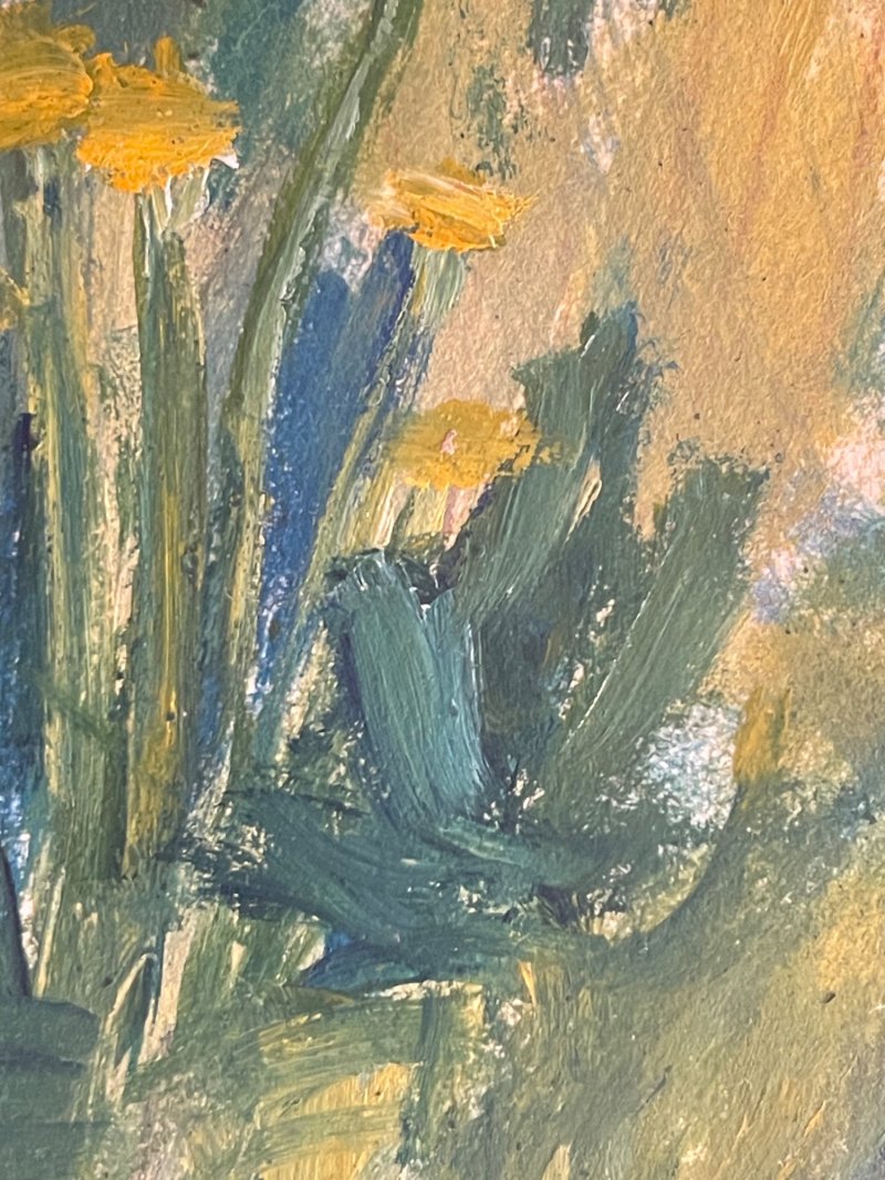 dandelion, Painting KSENIIA  Stafeeva
