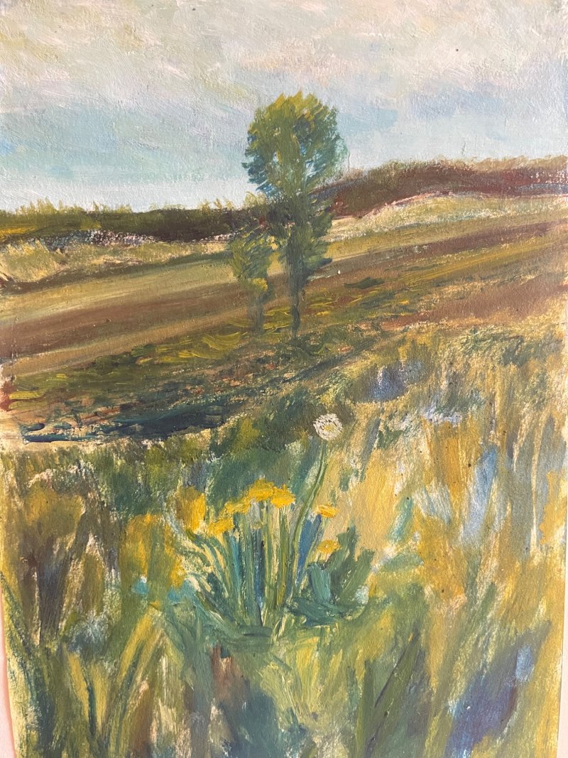 dandelion, Painting KSENIIA  Stafeeva