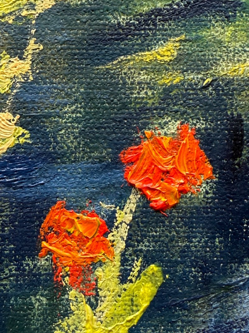 Pond in the light, Painting KSENIIA  Stafeeva